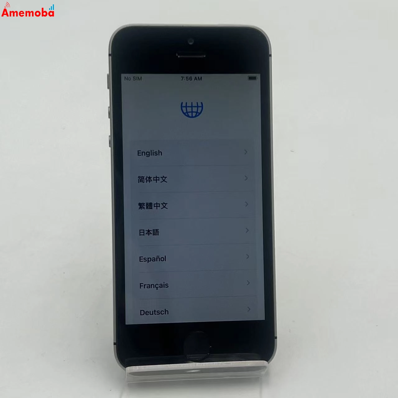 iPhoneSE 128GB スペースグレイ MP862J/A SIMロック解除済 ストア版 ジャンク品