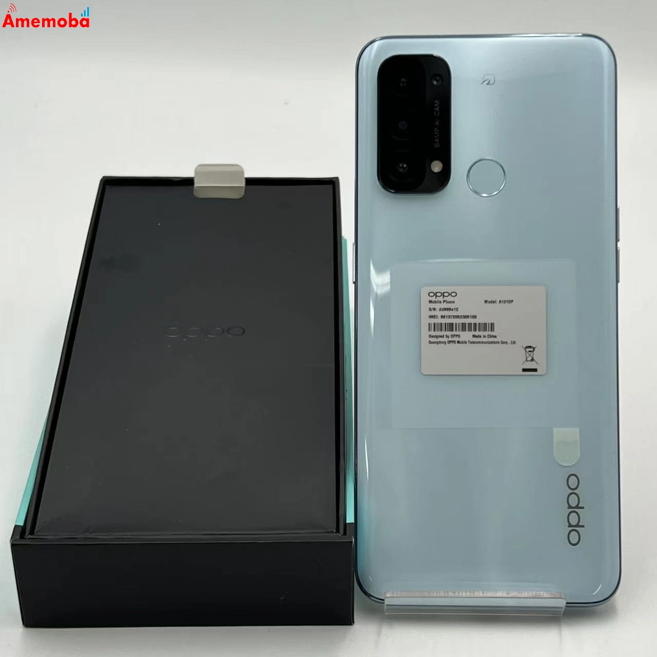 OPPO Reno5 A 128GB アイスブルー A101OP Y!mobile版SIMフリー 極美品