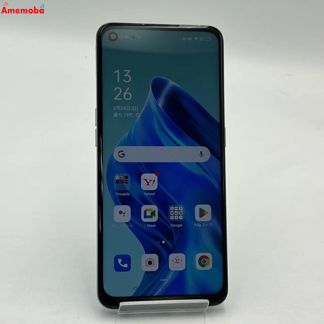 OPPO Reno5 A 128GB アイスブルー A101OP Y!mobile版SIMフリー 極美品