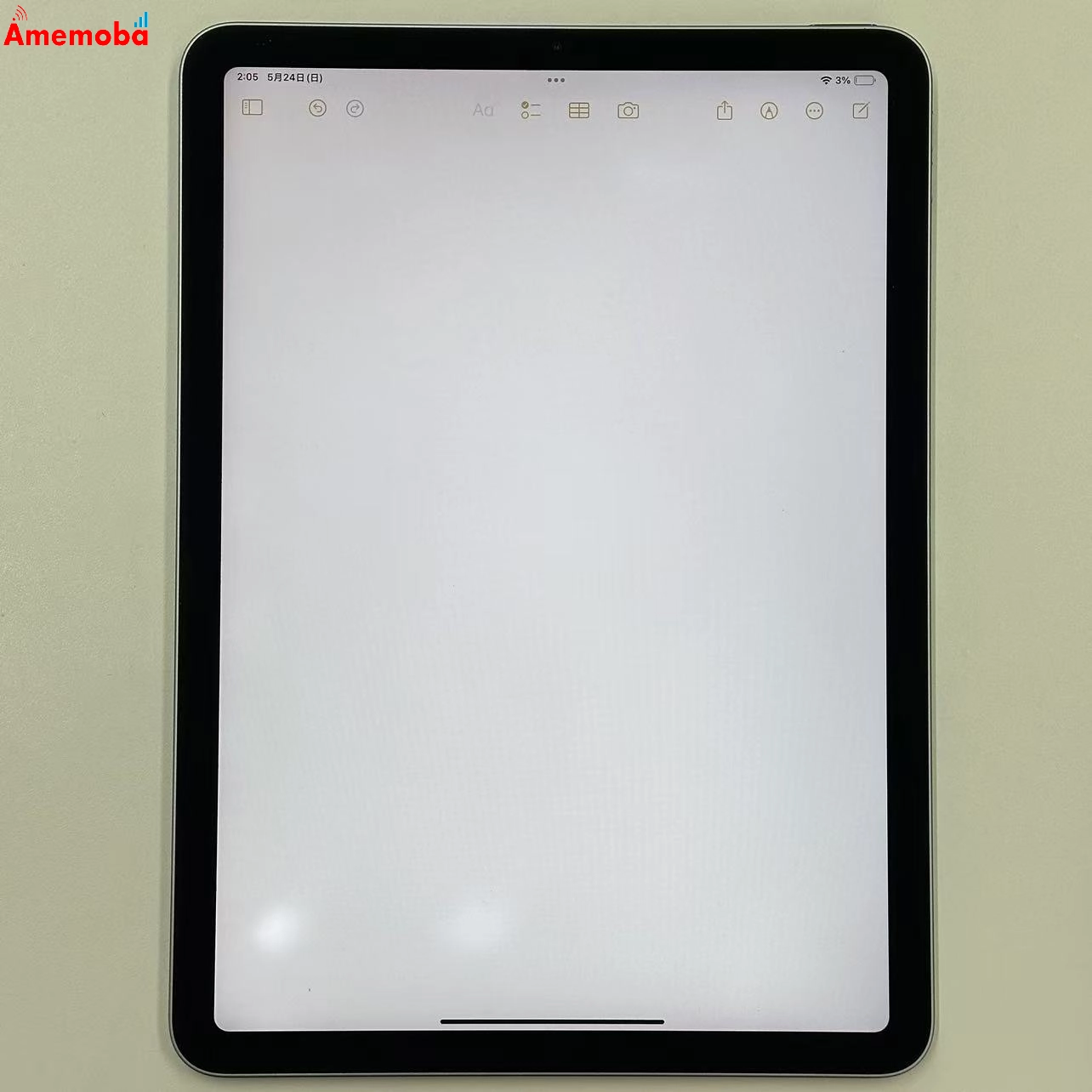 iPad Air 第4世代 Wi-Fiモデル 64GB スカイブルー MYFQ2TA/A 訳あり品