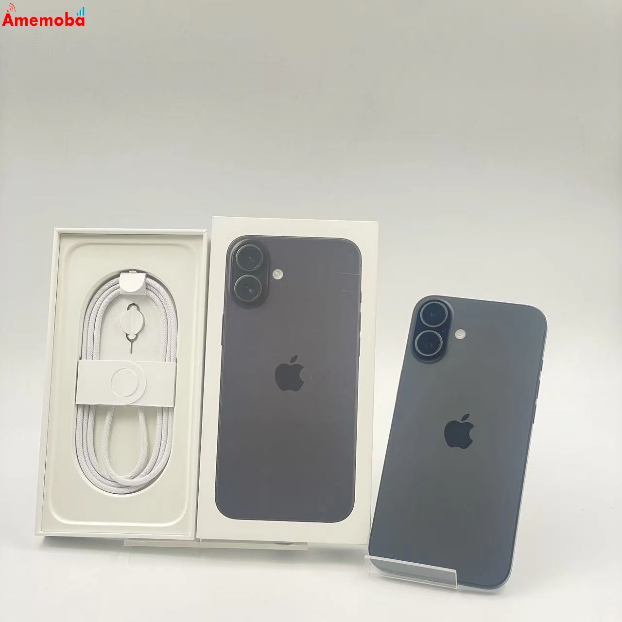 iPhone16 Plus 128GB ブラック MXVA3J/A Apple版SIMフリー 新品同様