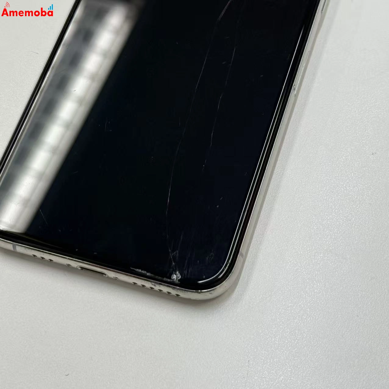 iPhoneXS 256GB シルバー MTE12J/A SoftBank版SIMフリー ジャンク品