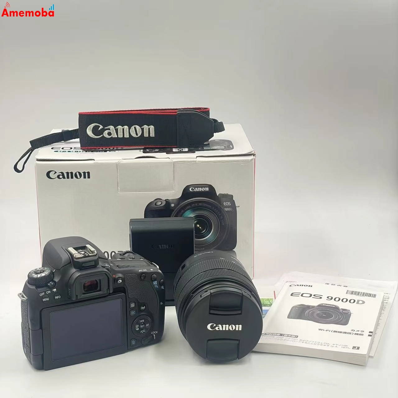 EOS 9000D EF-S18-135 IS USM レンズキット 美品