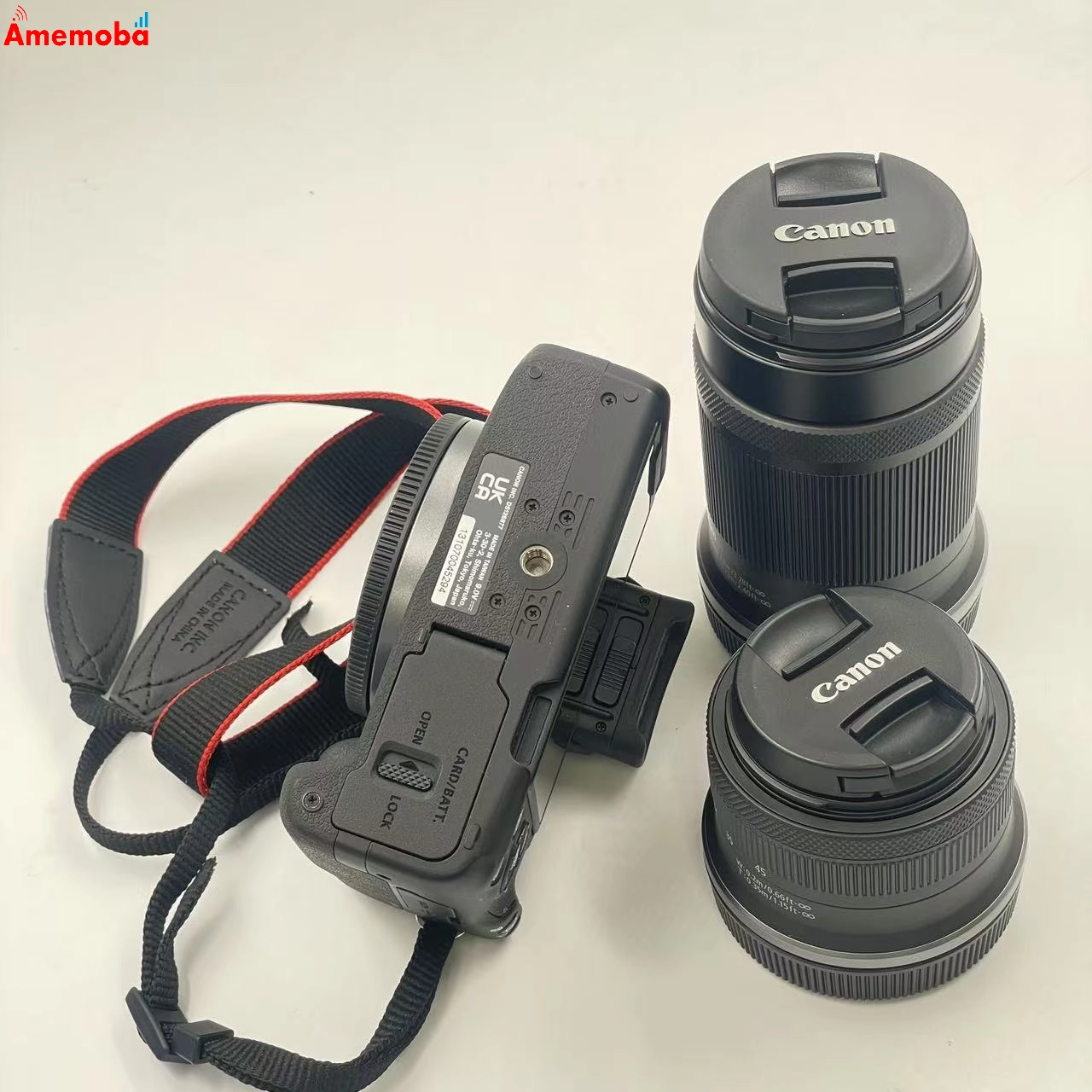 EOS R50 ダブルズームキット ブラック EOSR50WH-WZK 極美品
