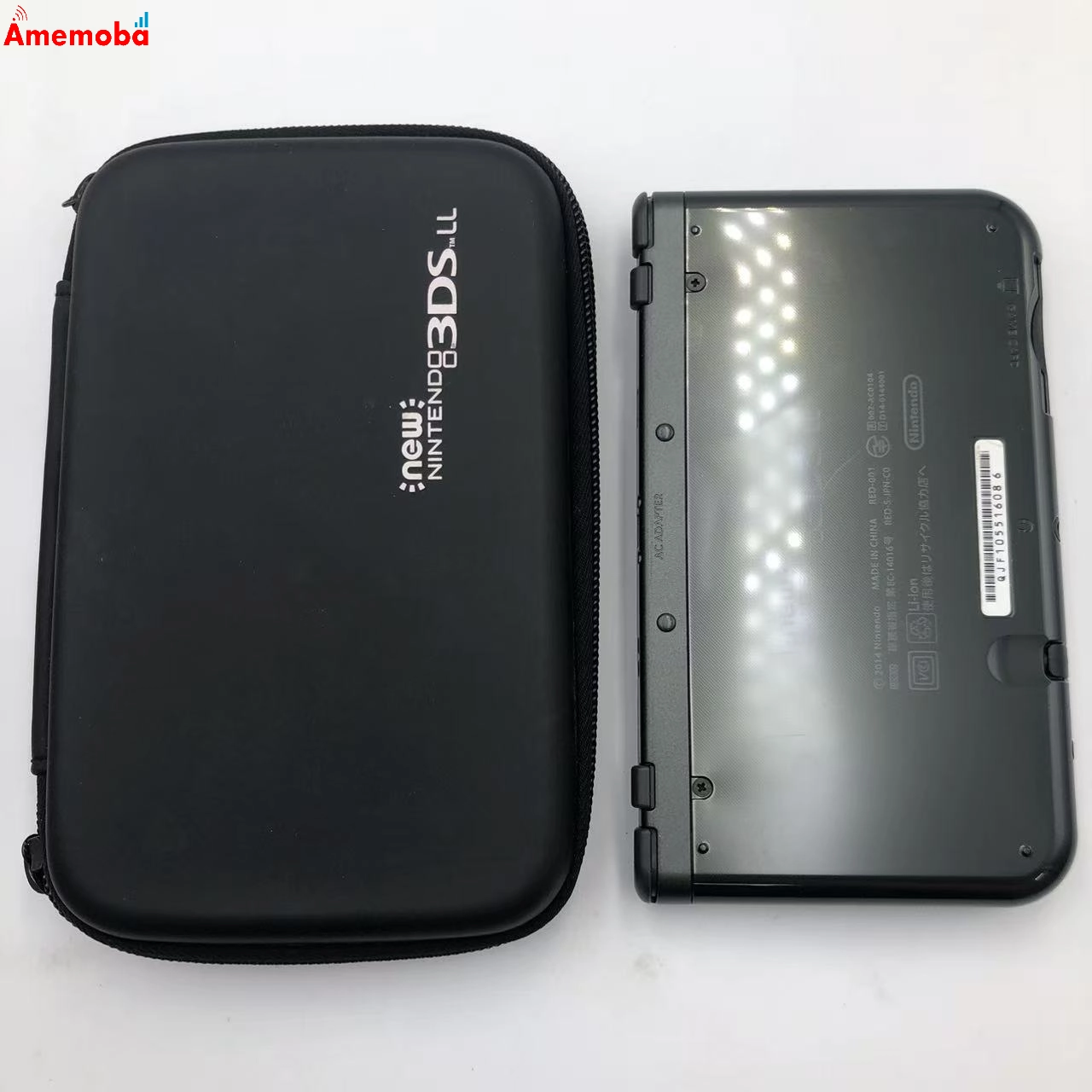 NEWニンテンドー3DS  LL メタリックブラック RED-001