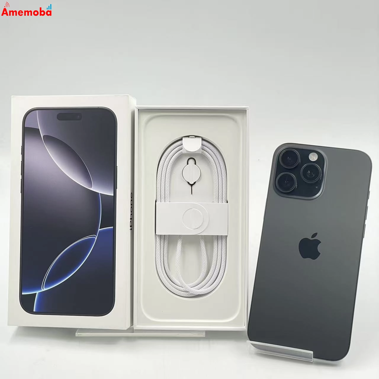 iPhone16 Pro Max 512GB ブラックチタニウム MYWL3J/A Apple版SIMフリー 美品