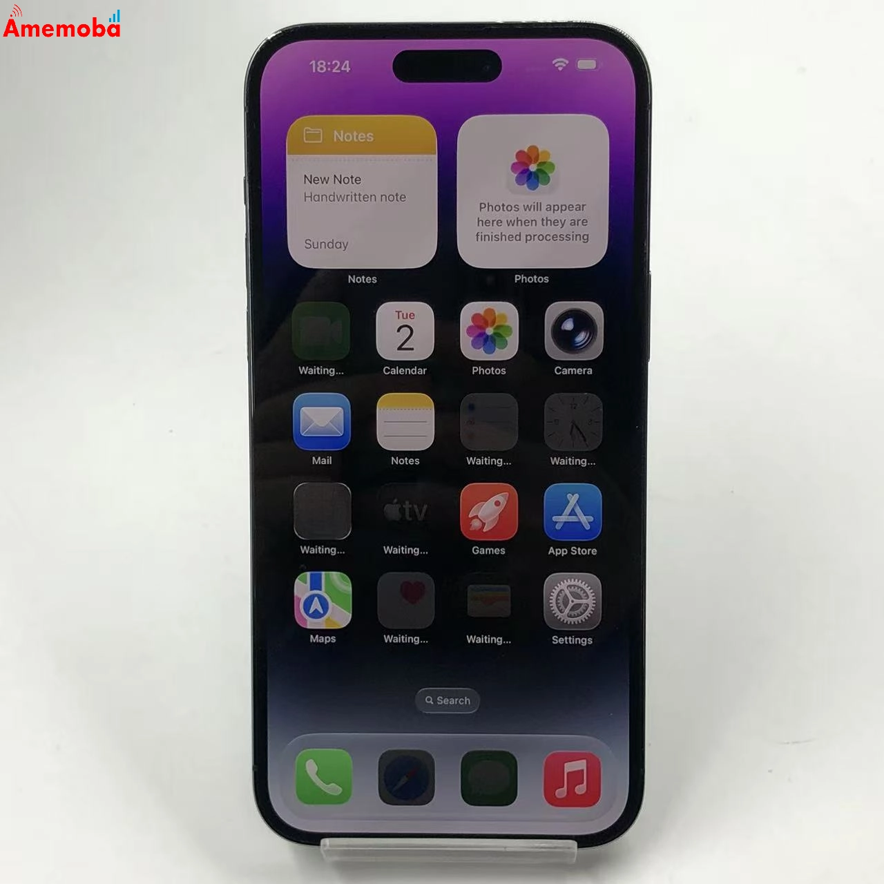 iPhone14 Pro Max 128GB ディープパープル MQ993J/A Apple版SIMフリー