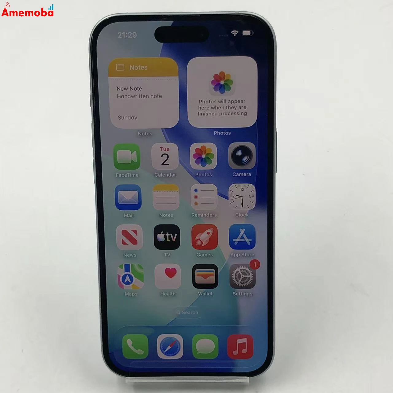 iPhone15 256GB ブルー MTMR3J/A SoftBank版SIMフリー 美品