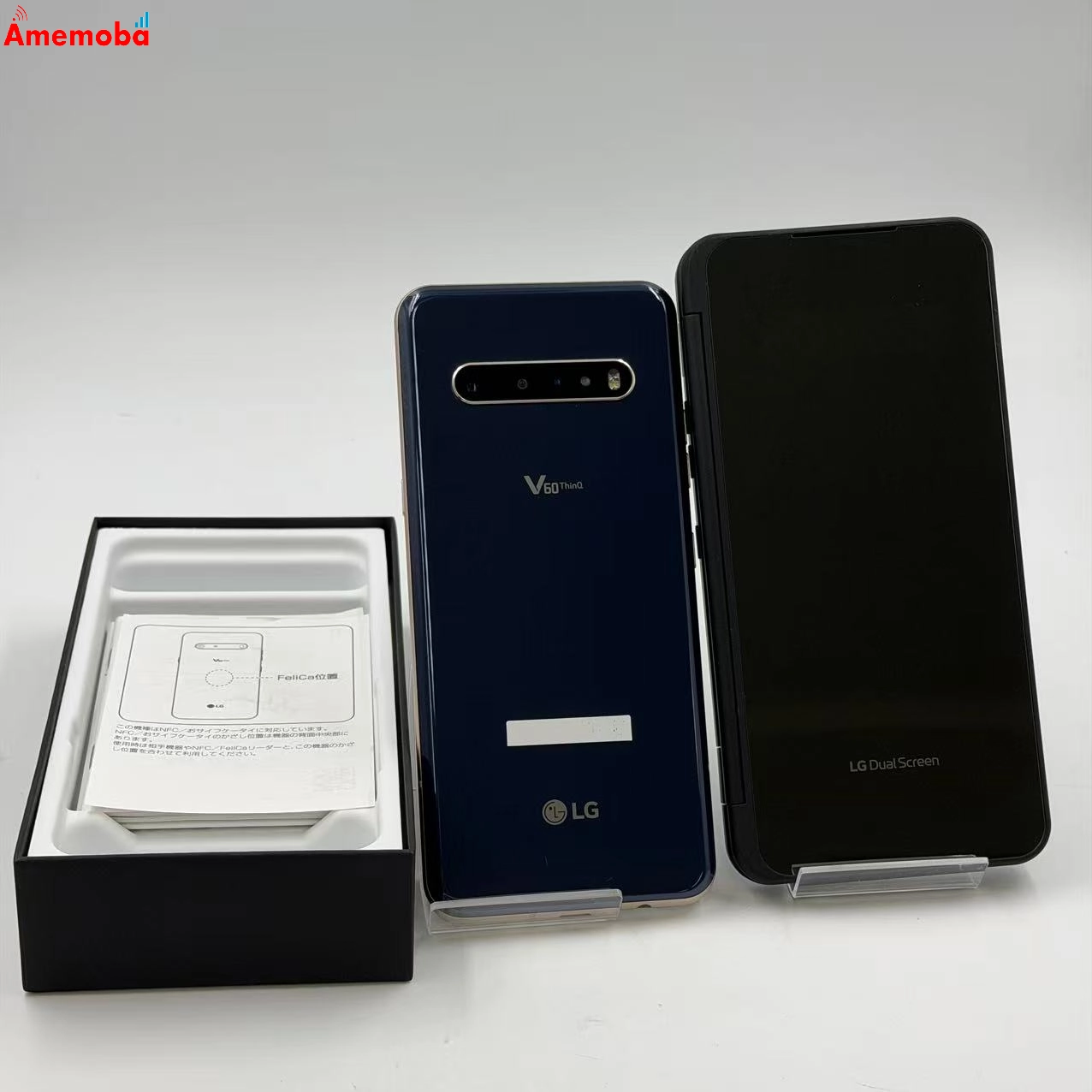 LG V60 ThinQ 5G 128GB クラッシーブルー A001LG20s SoftBank版SIMフリー