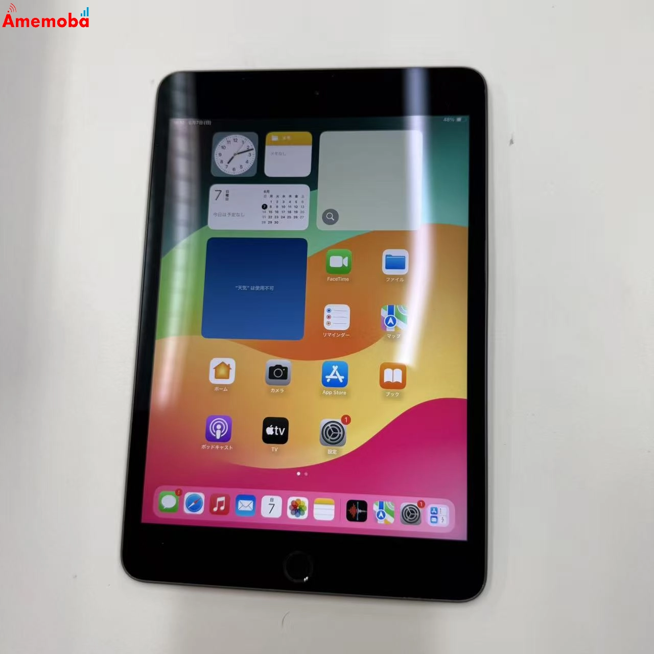 iPad mini 第5世代 Wi-Fiモデル 64GB スペースグレイ MUQW2J/A ジャンク品