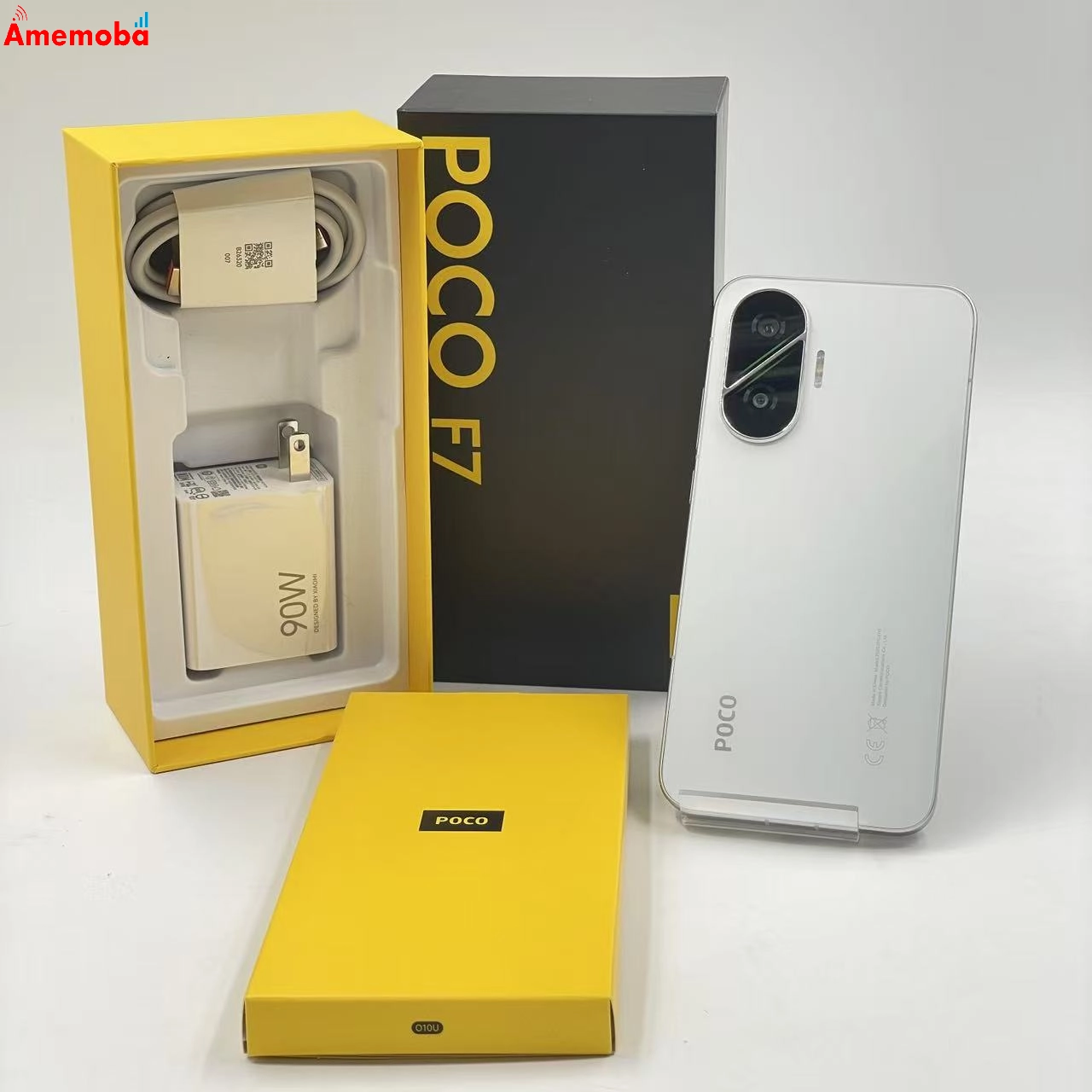 Xiaomi POCO F7 12GB/512GB シルバー 25053PC47G ストア版SIMフリー 新品同様