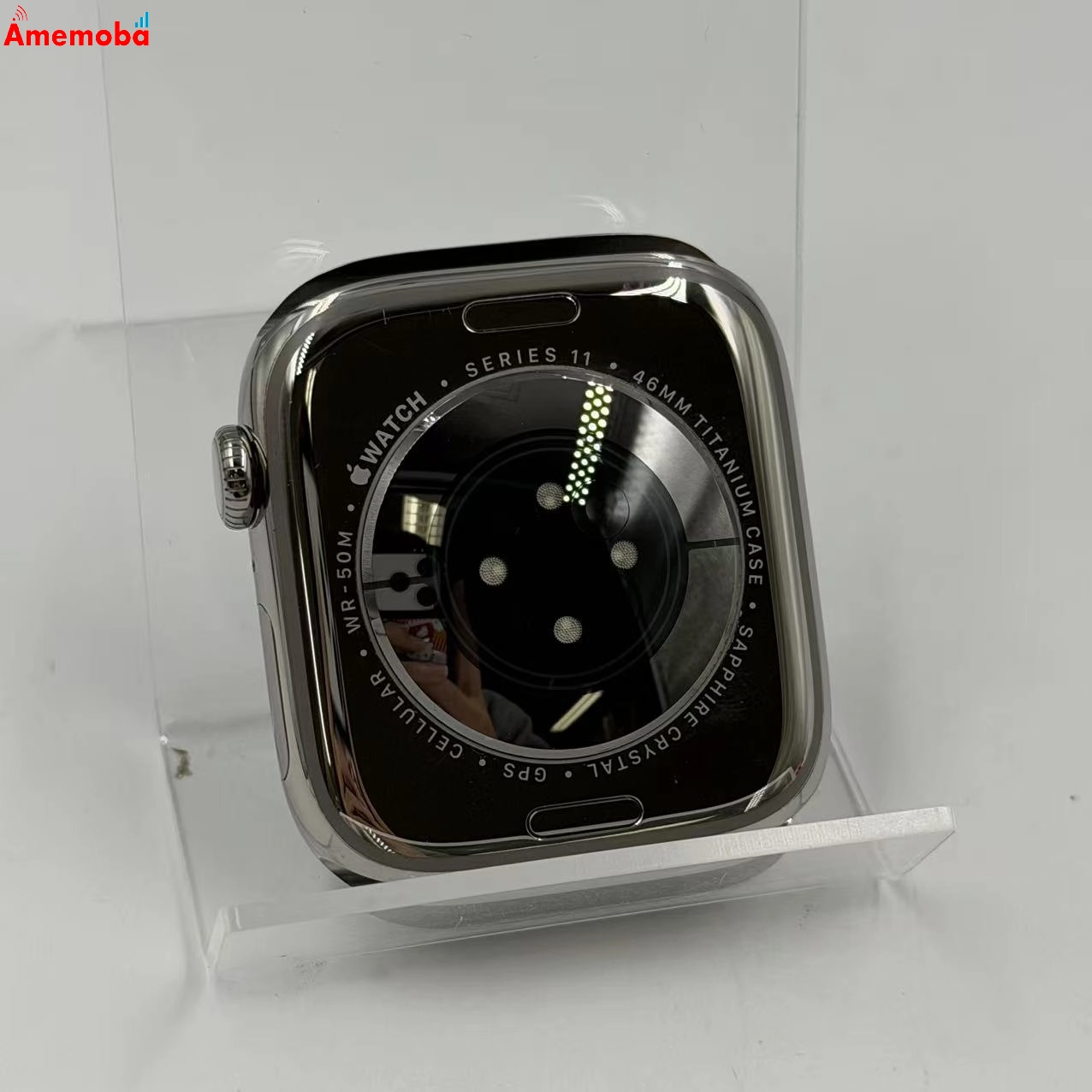 Apple Watch Series11 46mm GPS+Cellularモデル 64GB ナチュラル MFD04J/A SoftBank版SIMフリー  美品