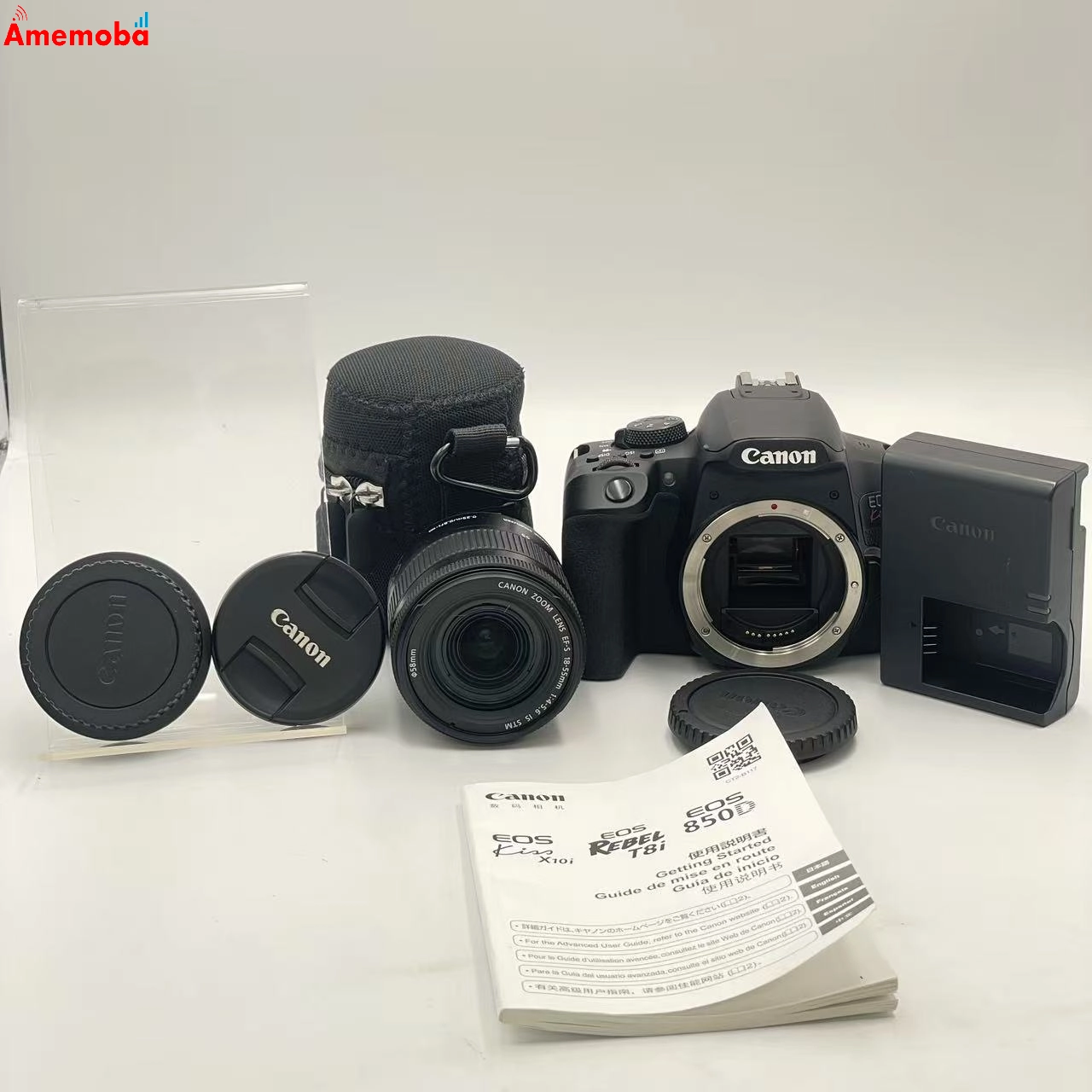 キヤノン EOS Kiss X10i ダブルズームキット ブラック