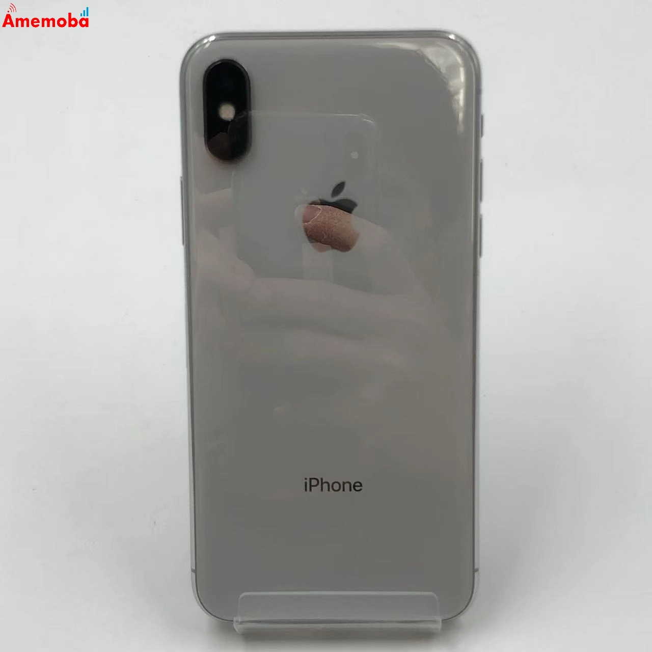 iPhoneX 64GB シルバー MQAY2J/A AU版SIMフリー 美品
