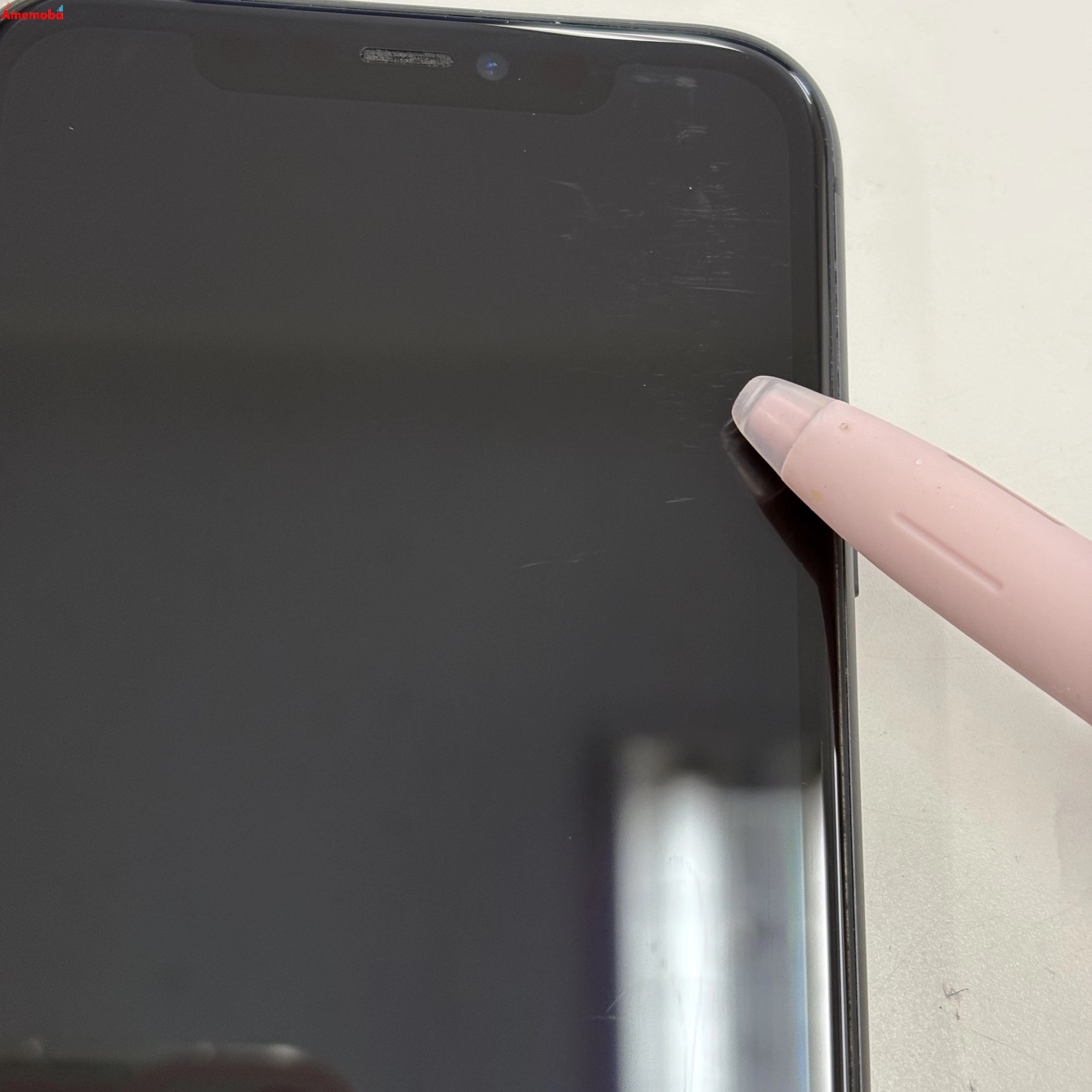 iPhone11 64GB ブラック MWLT2J/A AU版SIMフリー 訳あり品 au