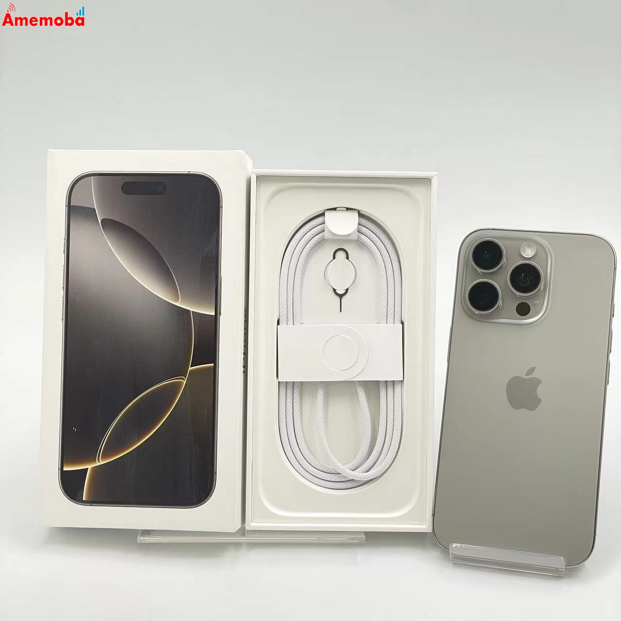 iPhone16 Pro 256GB ナチュラルチタニウム MYN33J/A Apple版SIMフリー 美品