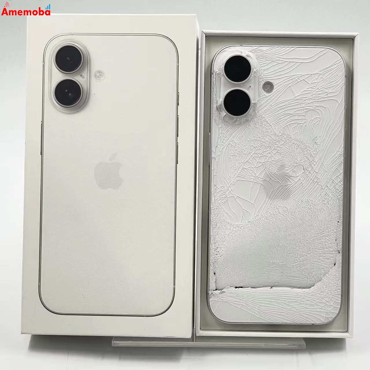 iPhone16 256GB ホワイト MYDX3J/A Apple版SIMフリー ジャンク品