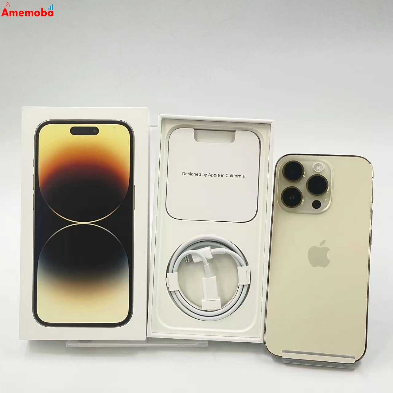 iPhone14 Pro 256GB ゴールド MQ173J/A SoftBank版SIMフリー 美品