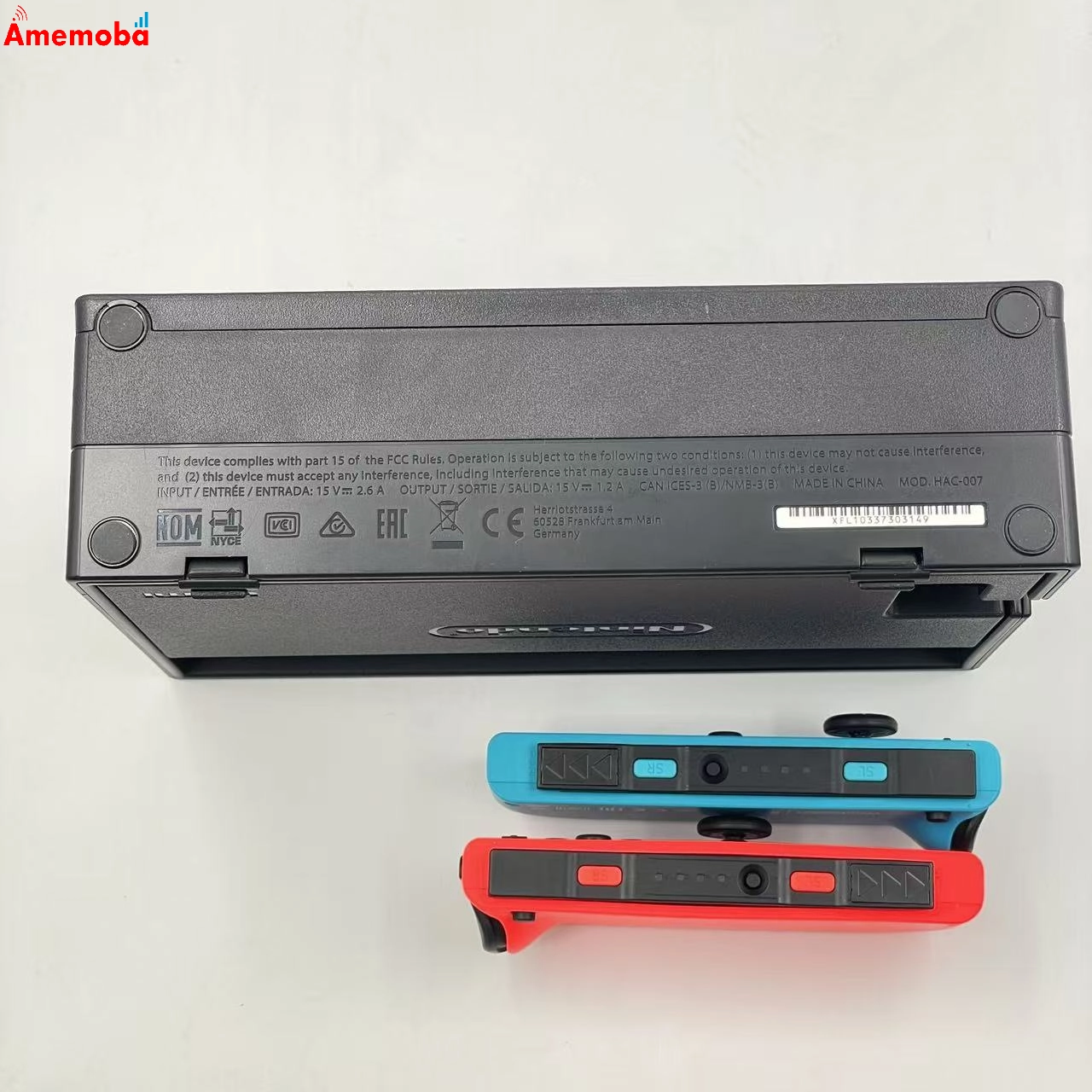 Nintendo Switch 2019年モデル 32GB ネオンブルー/ネオンレッド HAD-S-KABAA 訳あり品