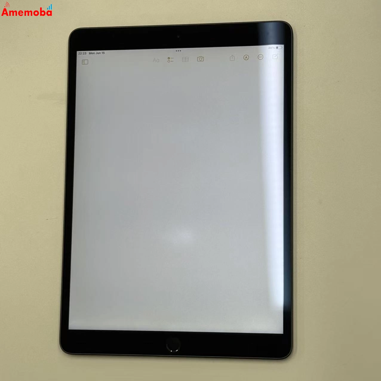 iPad Air 第3世代 Wi-Fiモデル 64GB スペースグレイ MUUJ2J/A 訳あり品