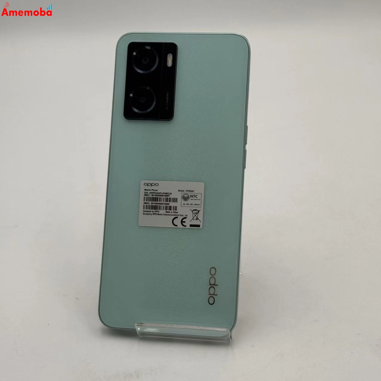OPPO A57 64GB Glowing Green CPH2387 SIMフリー ジャンク品