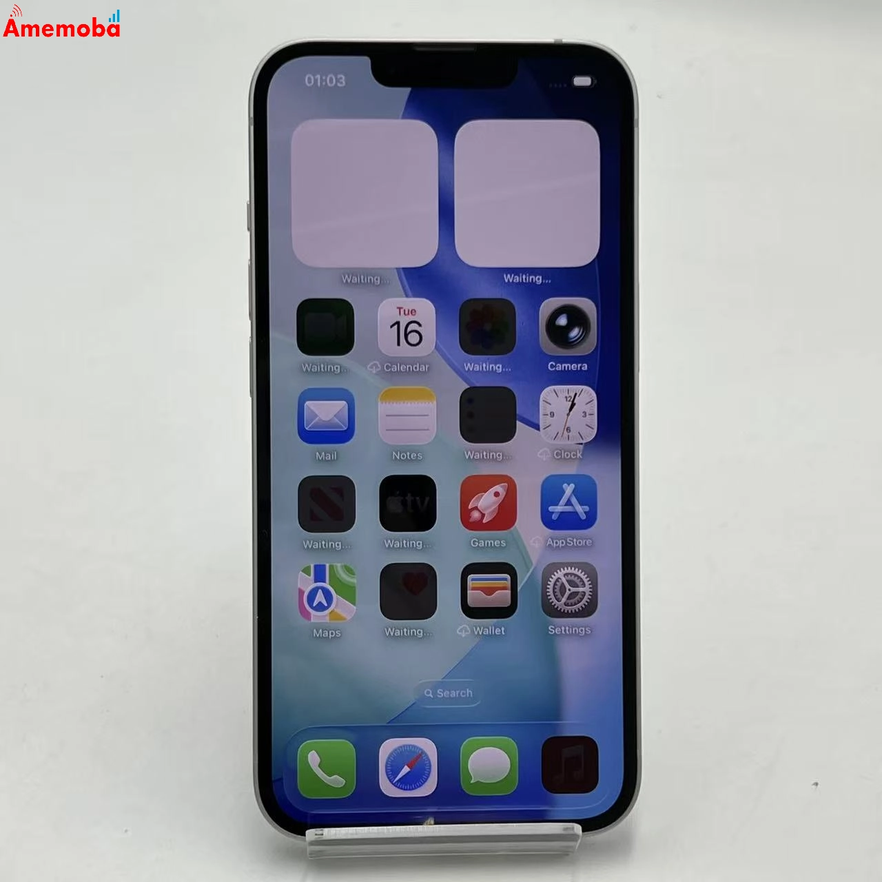 iPhone14 256GB パープル MPW93J/A AU版SIMフリー 極美品