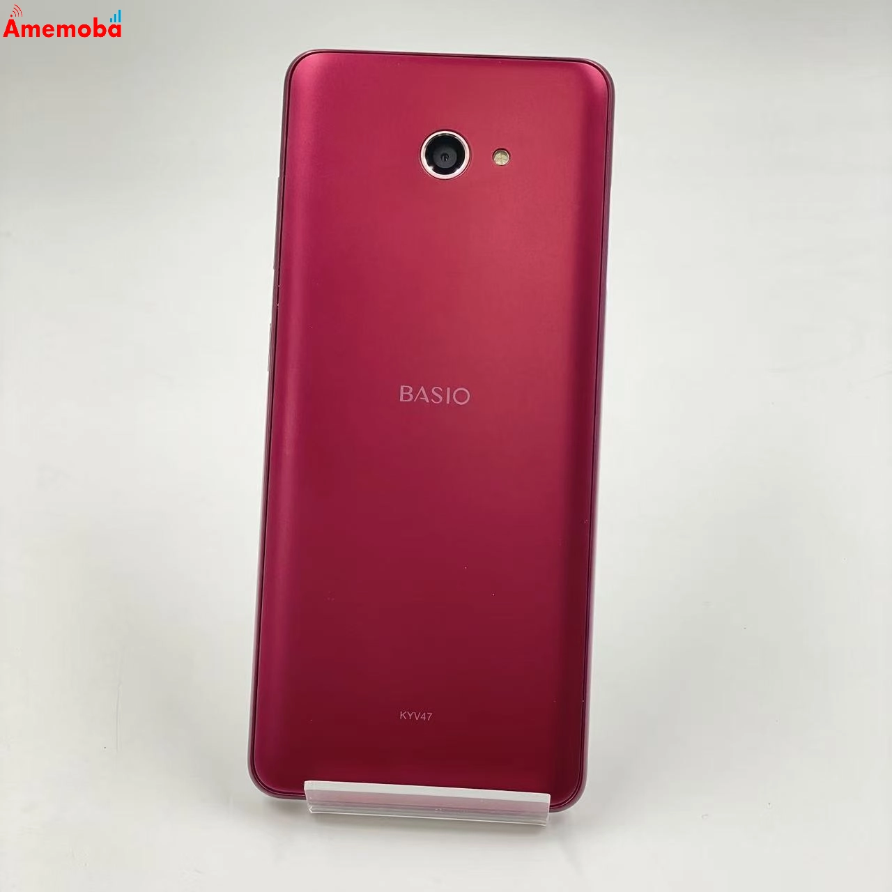 BASIO4 32GB ワインレッド KYV47 AU版SIMフリー 美品