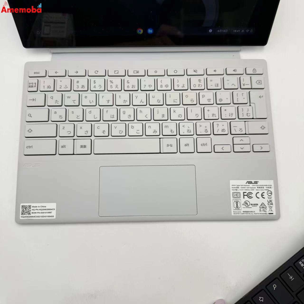 Chromebook CM30 Detachable(CM3001) 64GB フォグシルバー 極美品