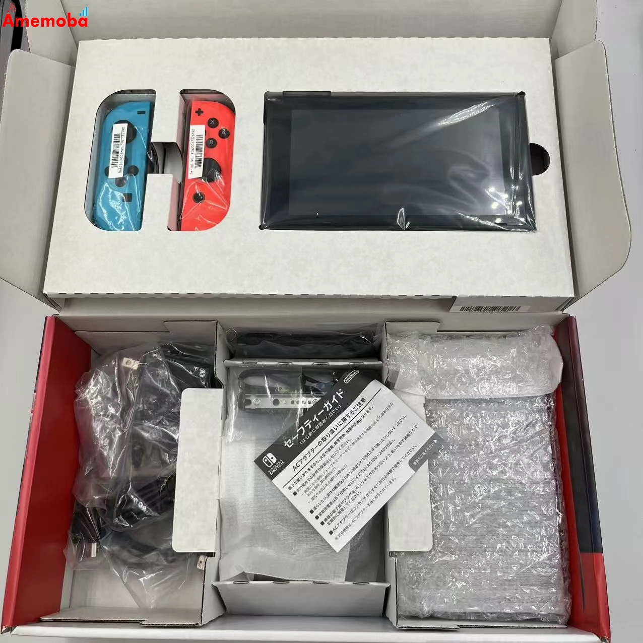 Nintendo Switch 2019年モデル 32GB ネオンブルー/ネオンレッド HAD-S-KABAA 開封未使用品