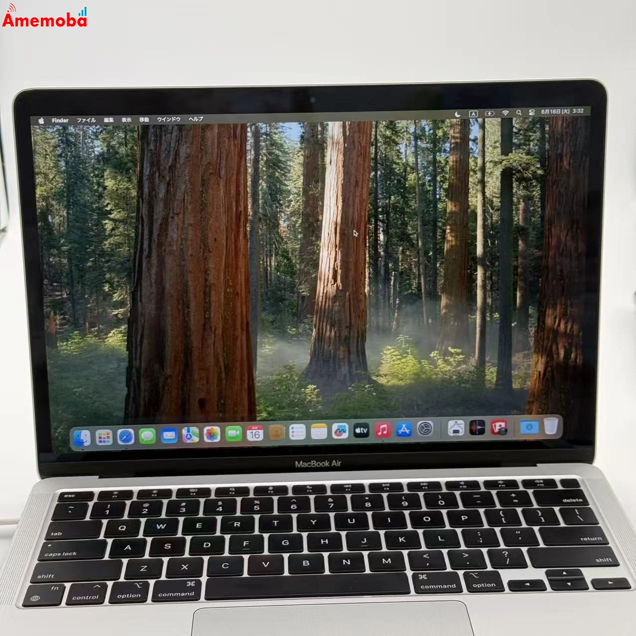MacBook Air 13インチ  M1 2020 8GB/512GB シルバー MGNA3ZP/A US配列  ジャンク品