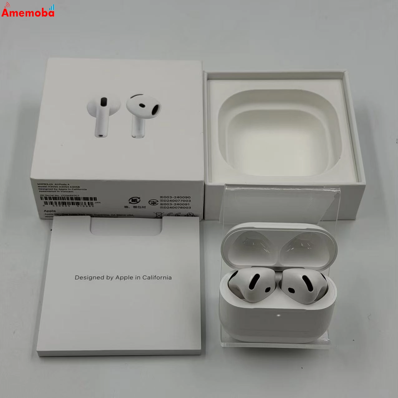 AirPods 第4世代 - ホワイト MXP63J/A   美品