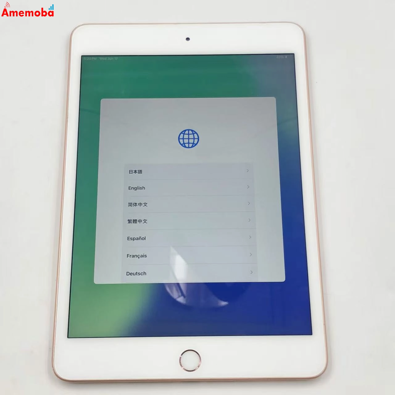 iPad mini 第5世代 Wi-Fi+Cellular モデル 64GB ゴールド MUX72J/A AU版SIMフリー ジャンク品 au