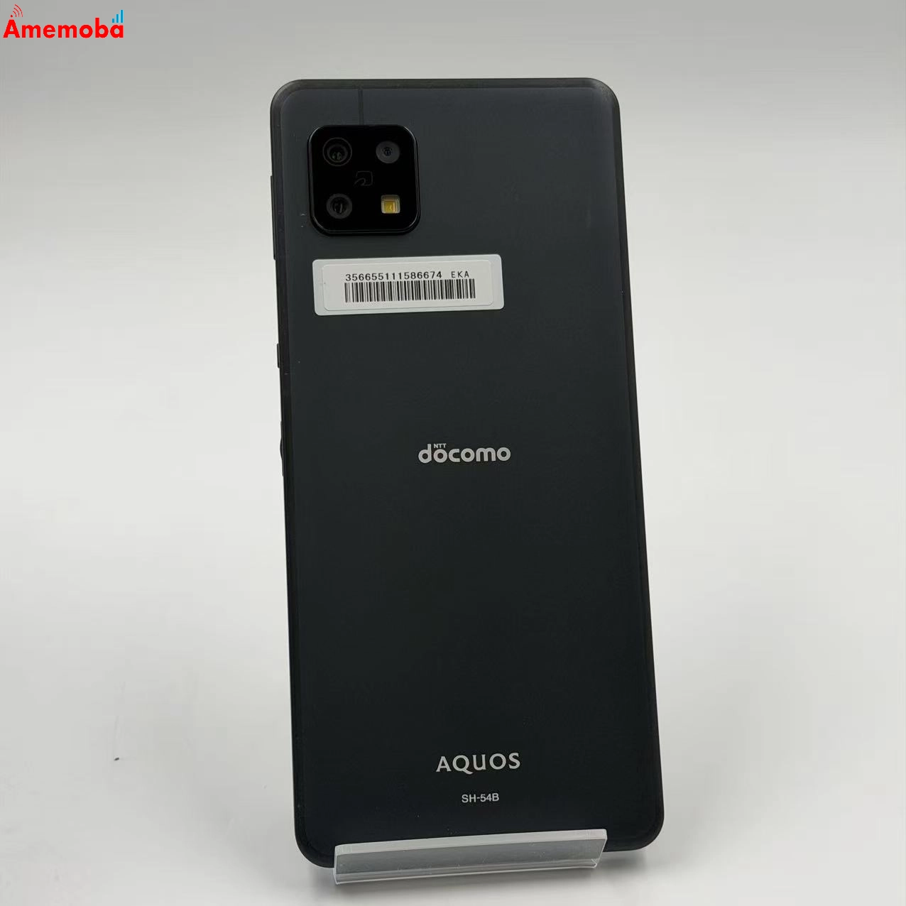 AQUOS sense6 4GB/64GB ブラック SH-54B   ストア版SIMフリー