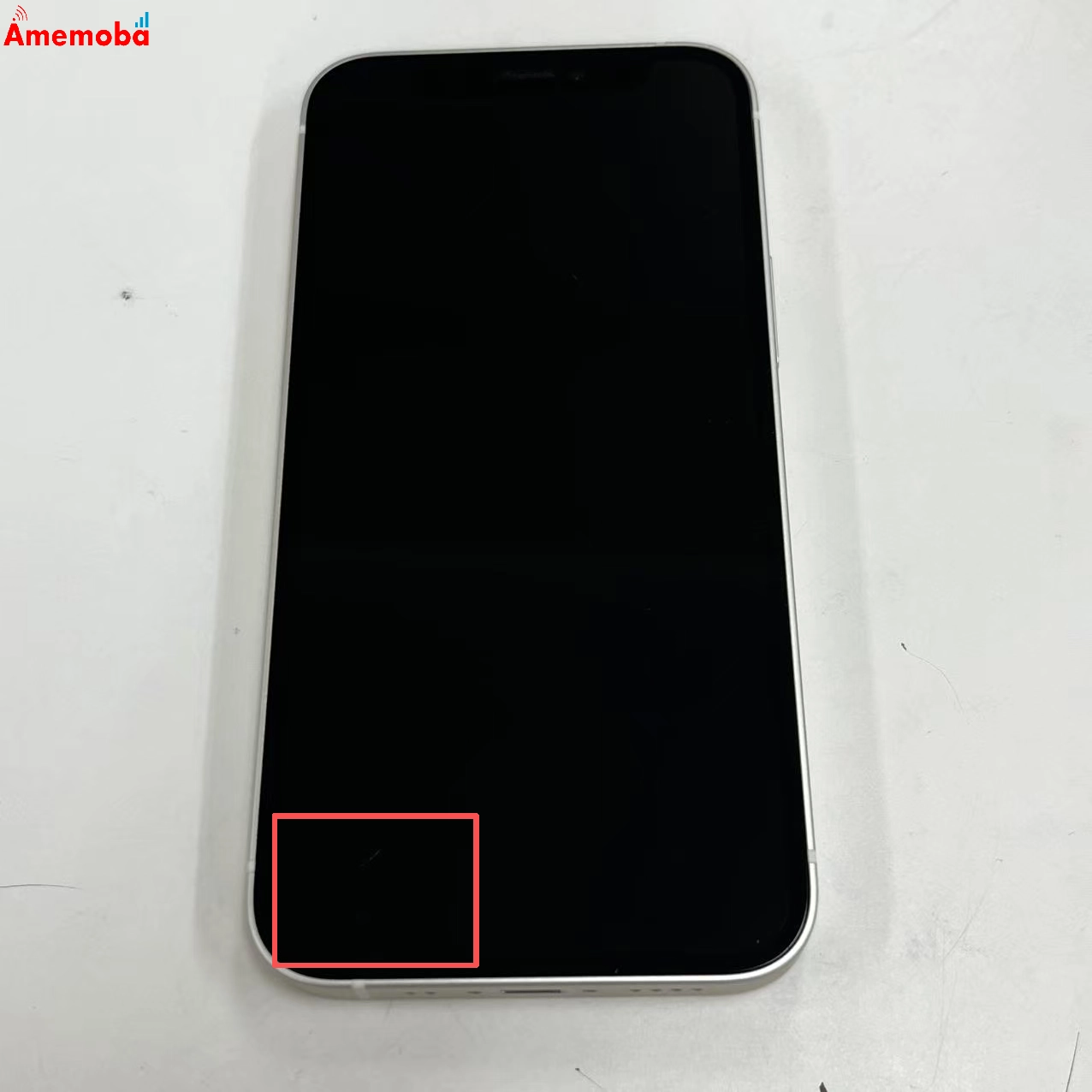 iPhone12 mini 128GB ホワイト MGDM3J/A SoftBank版SIMフリー 訳あり品