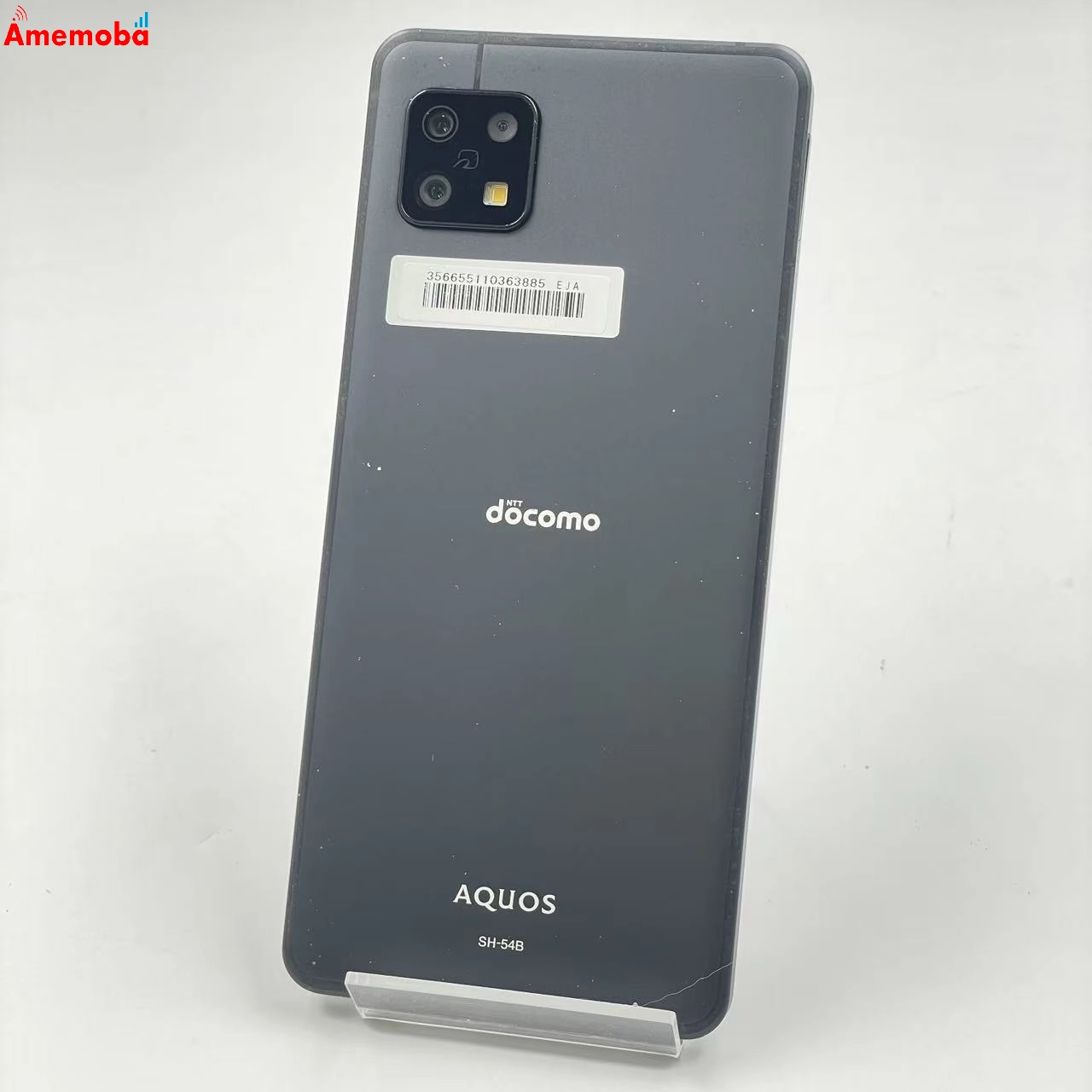 AQUOS sense6 4GB/64GB ブラック SH-54B docomo版SIMフリー