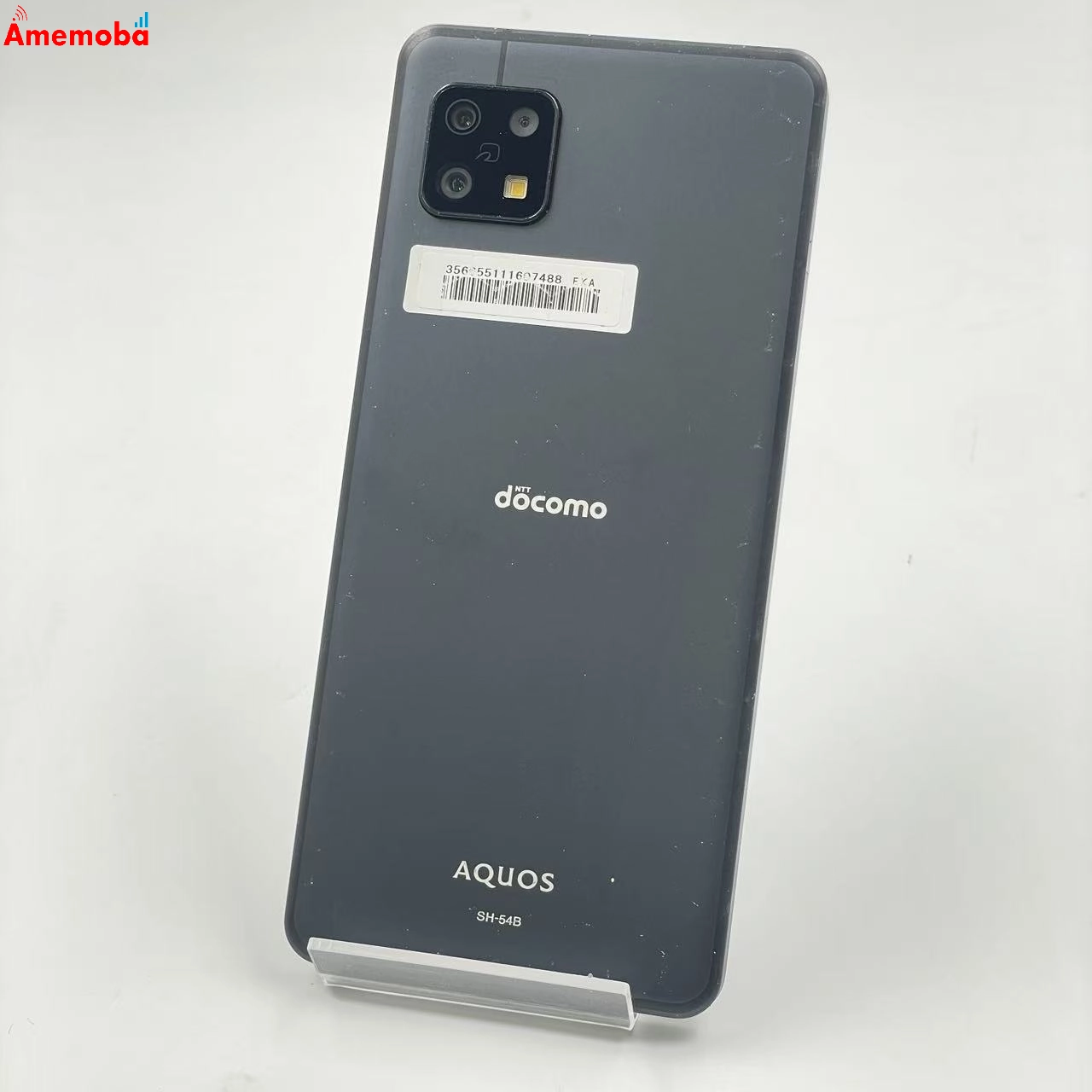 AQUOS sense6 4GB/64GB ブラック SH-54B docomo版SIMフリー