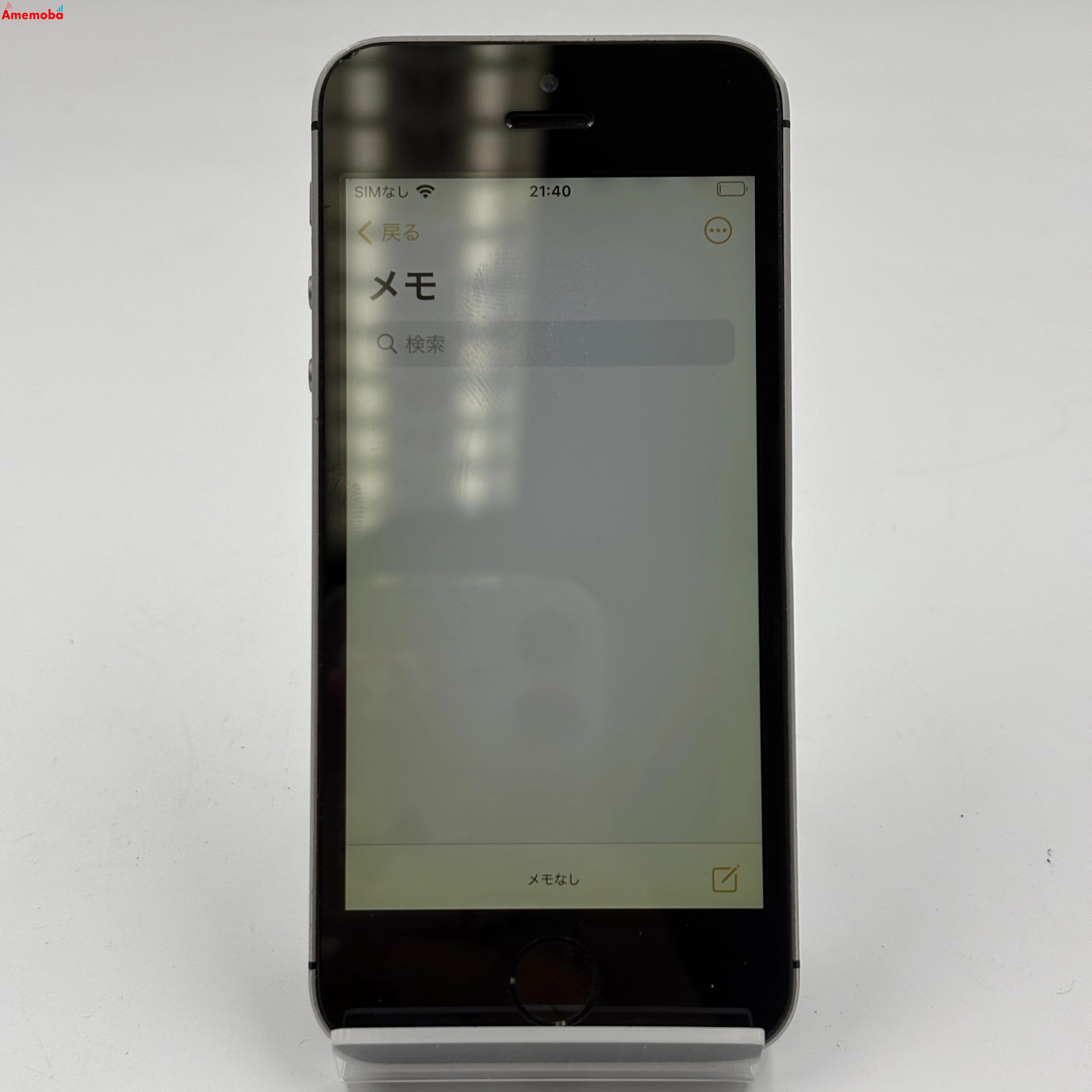 iPhoneSE 16GB スペースグレイ MLLN2J/A AU版SIMフリー ジャンク品