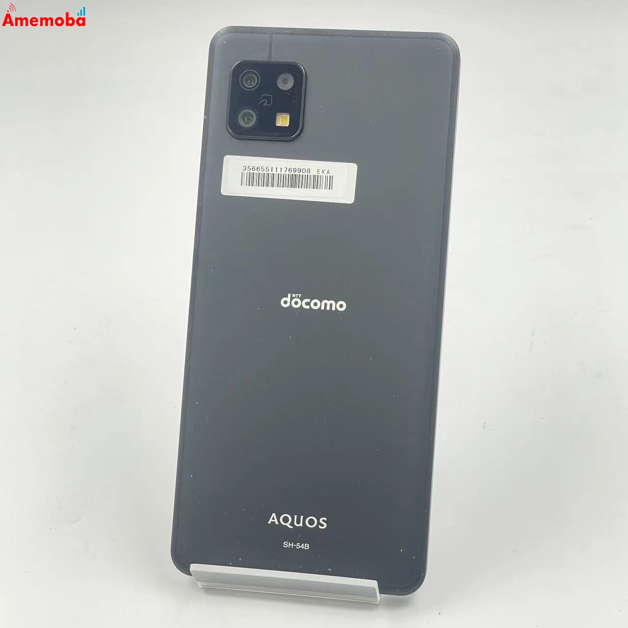 AQUOS sense6 4GB/64GB ブラック SH-54B docomo版SIMフリー