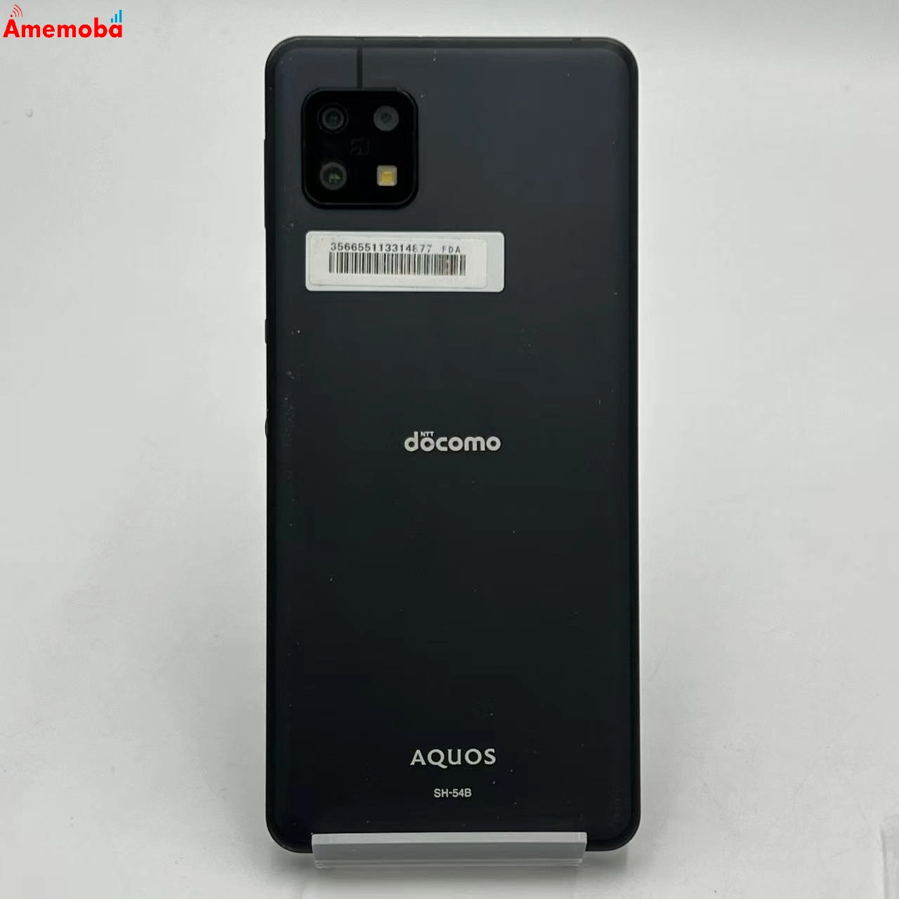 AQUOS sense6 4GB/64GB ブラック SH-54B docomo版SIMフリー ジャンク品
