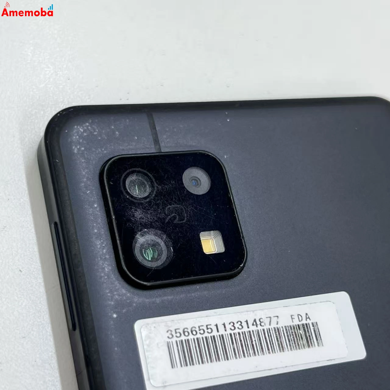 AQUOS sense6 4GB/64GB ブラック SH-54B docomo版SIMフリー ジャンク品
