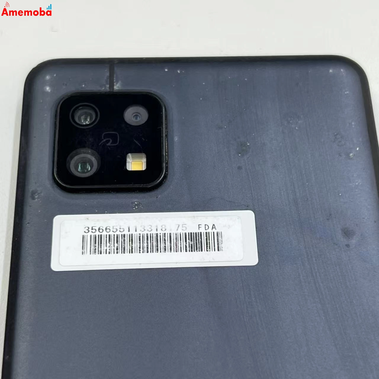 AQUOS sense6 4GB/64GB ブラック SH-54B docomo版SIMフリー ジャンク品