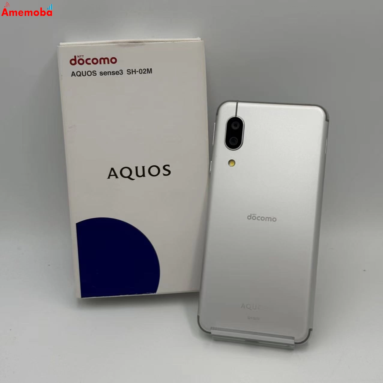 AQUOS sense3 64GB シルバーホワイト SH-02M docomo版SIMフリー 訳あり品