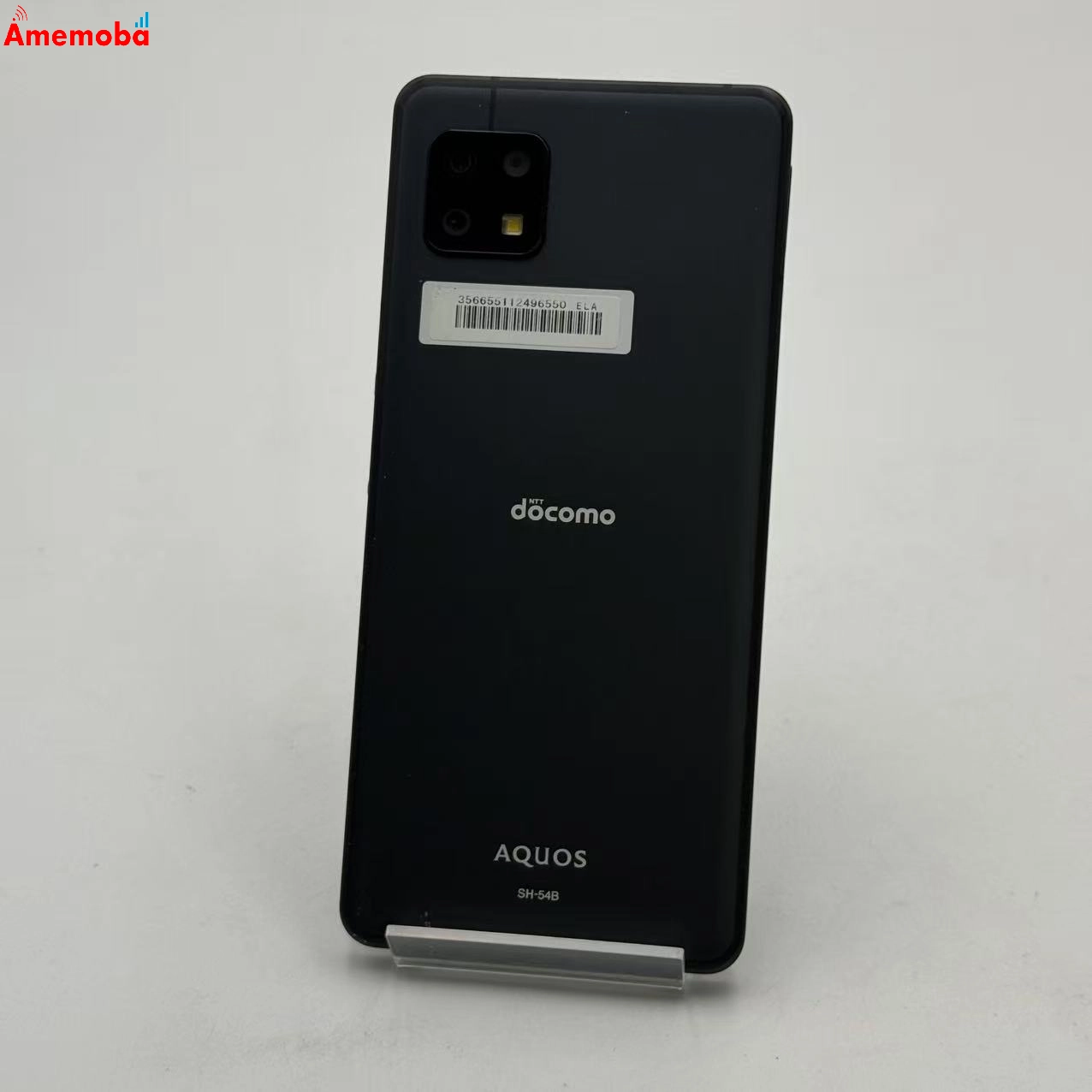 AQUOS sense6 4GB/64GB ブラック SH-54B docomo版SIMフリー 訳あり品