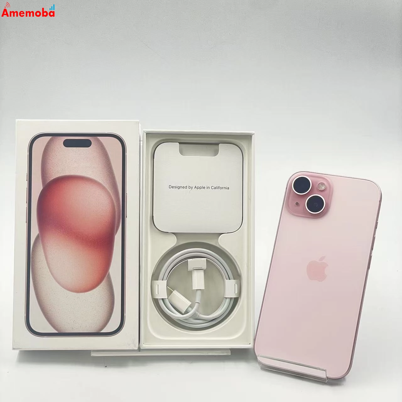 iPhone15 128GB ピンク MTMJ3J/A AU版SIMフリー 美品