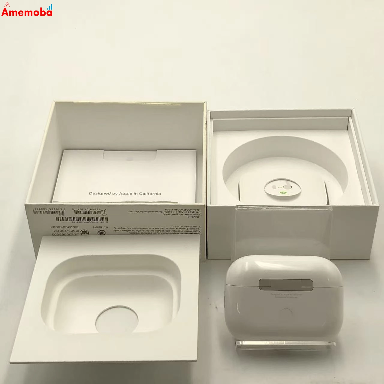AirPods Pro 第2世代 MagSafe充電ケース(USB-C)付き ホワイト MTJV3J/A
