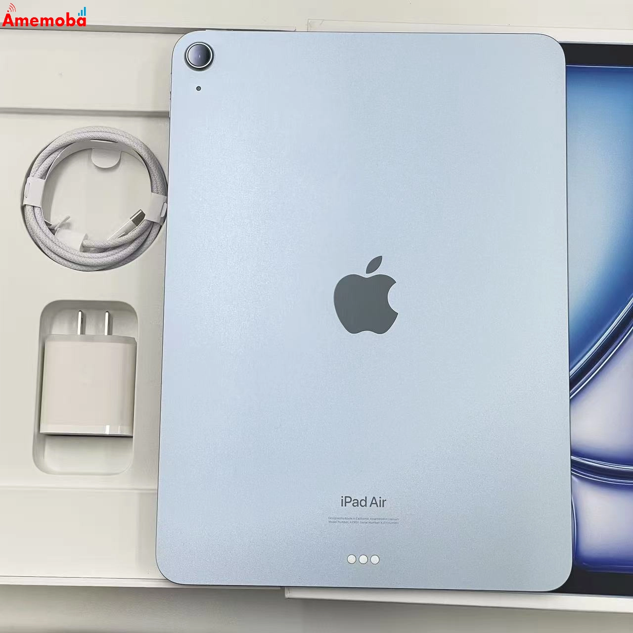 iPad Air 11インチ 第6世代 Wi-Fiモデル 128GB ブルー MUWD3J/A Apple版SIMフリー 新品同様