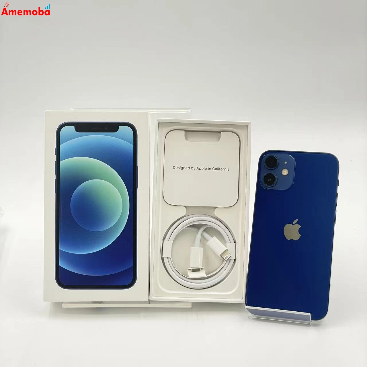 iPhone12 mini 128GB ブルー MGDP3J/A docomo版SIMフリー 訳あり品