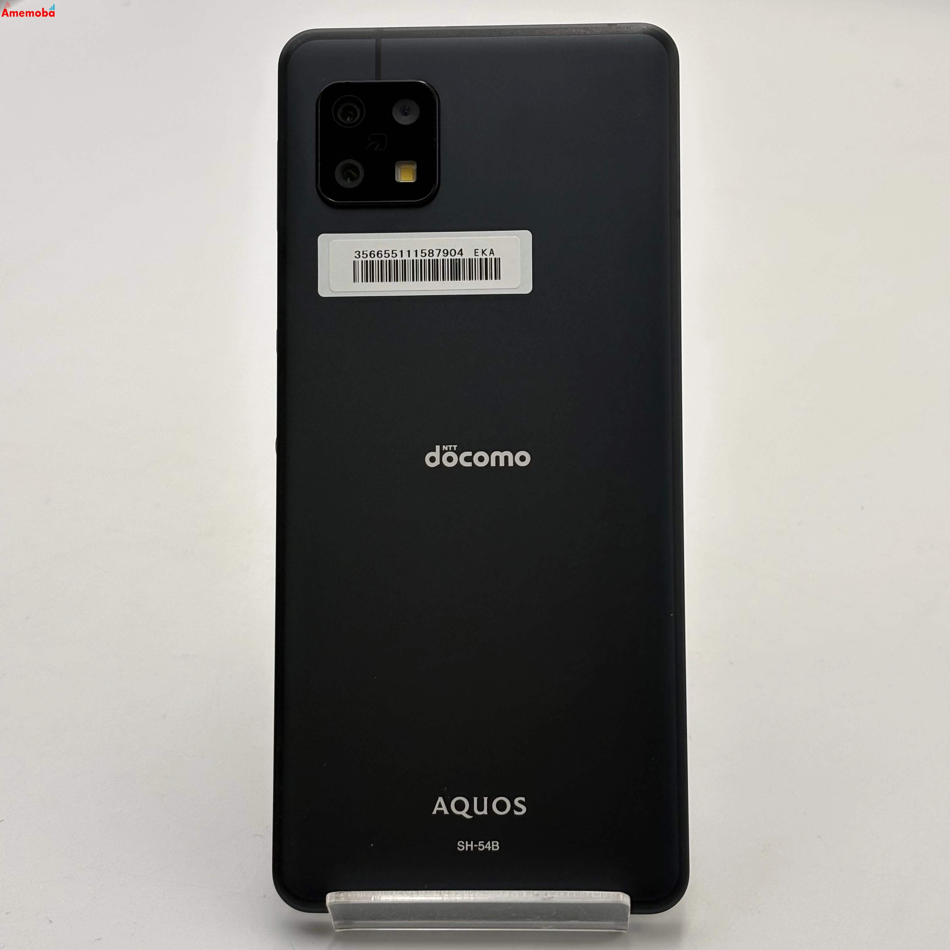 AQUOS sense6 4GB/64GB ブラック SH-54B docomo版SIMフリー 訳あり品