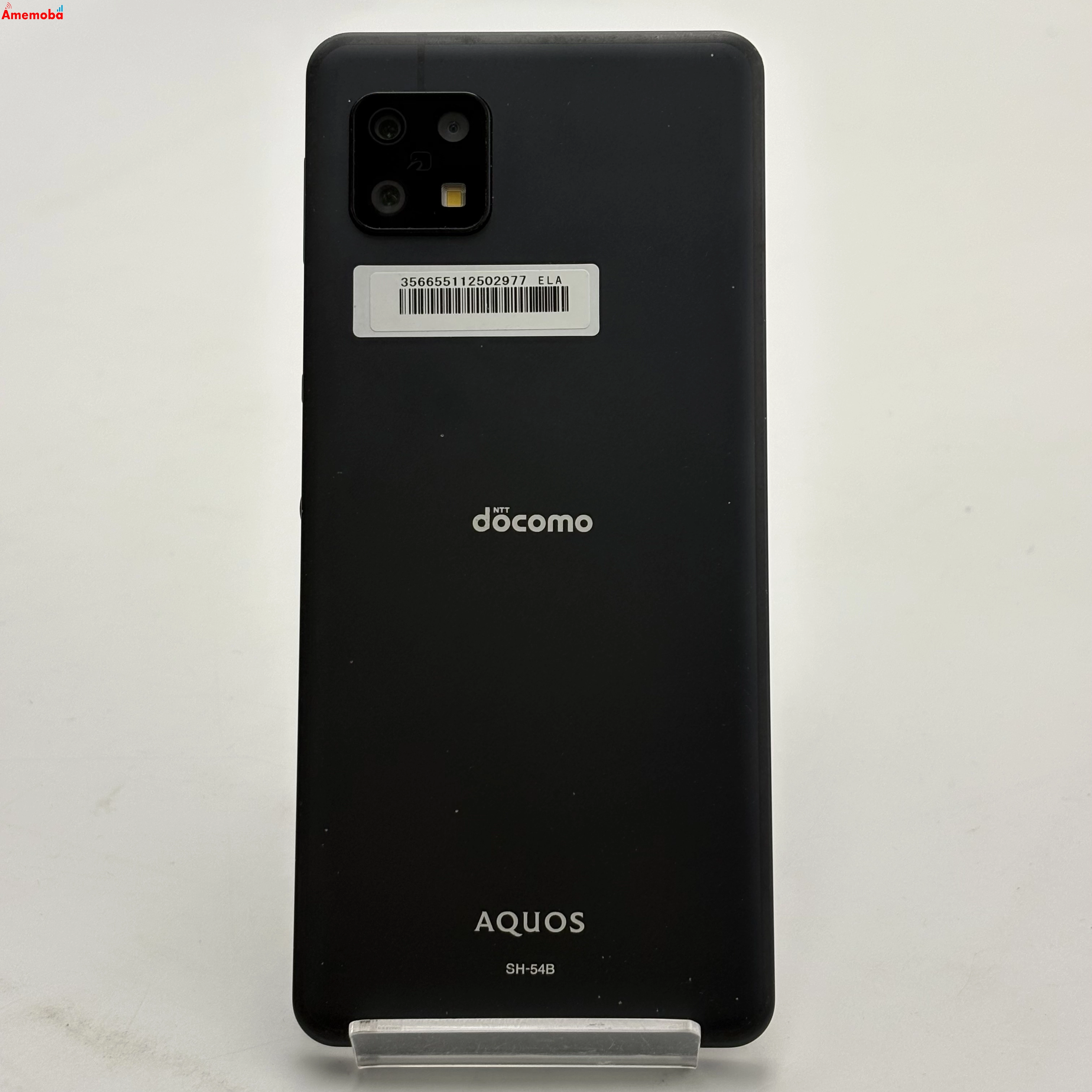 AQUOS sense6 4GB/64GB ブラック SH-54B docomo版SIMフリー 訳あり品