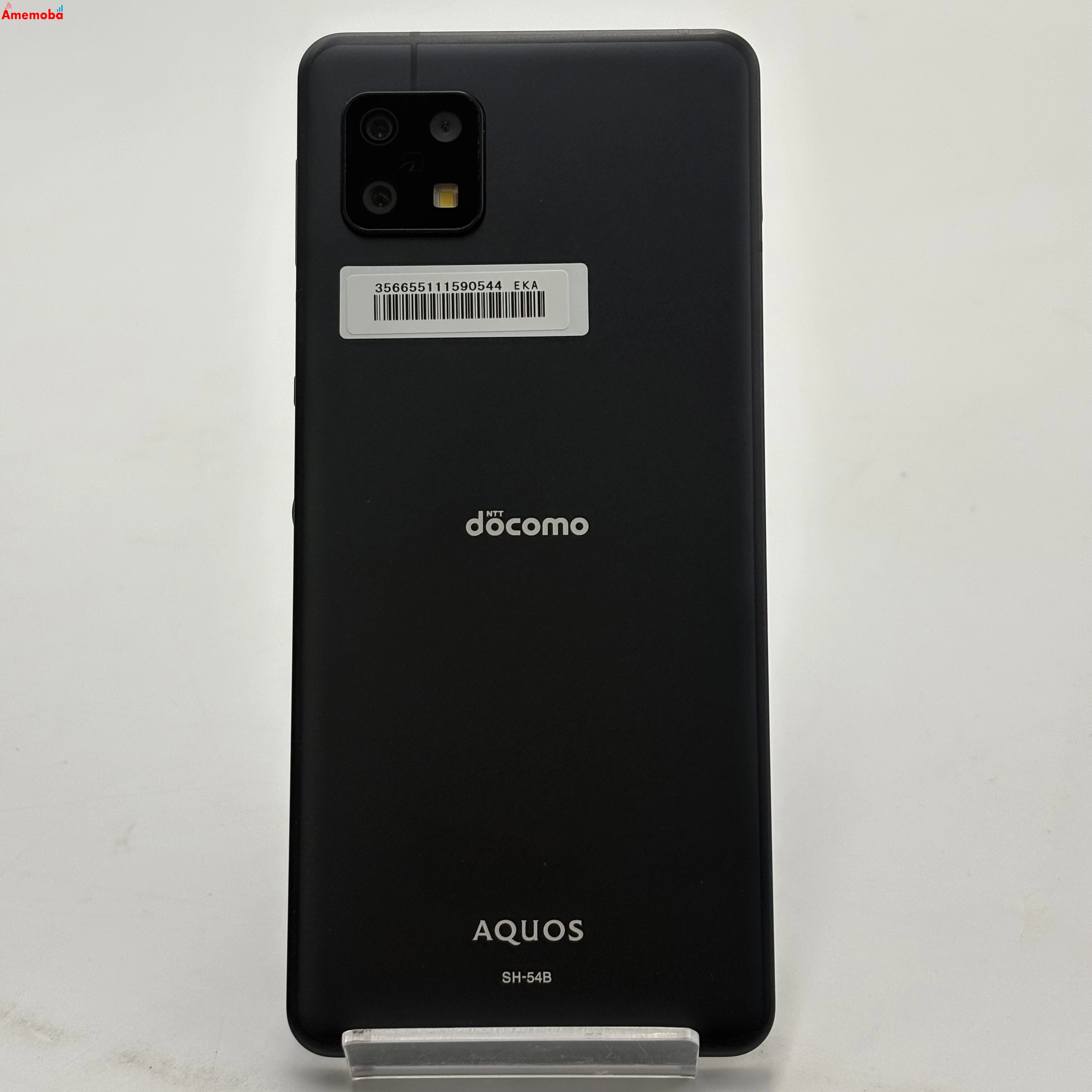 AQUOS sense6 4GB/64GB ブラック SH-54B docomo版SIMフリー 訳あり品